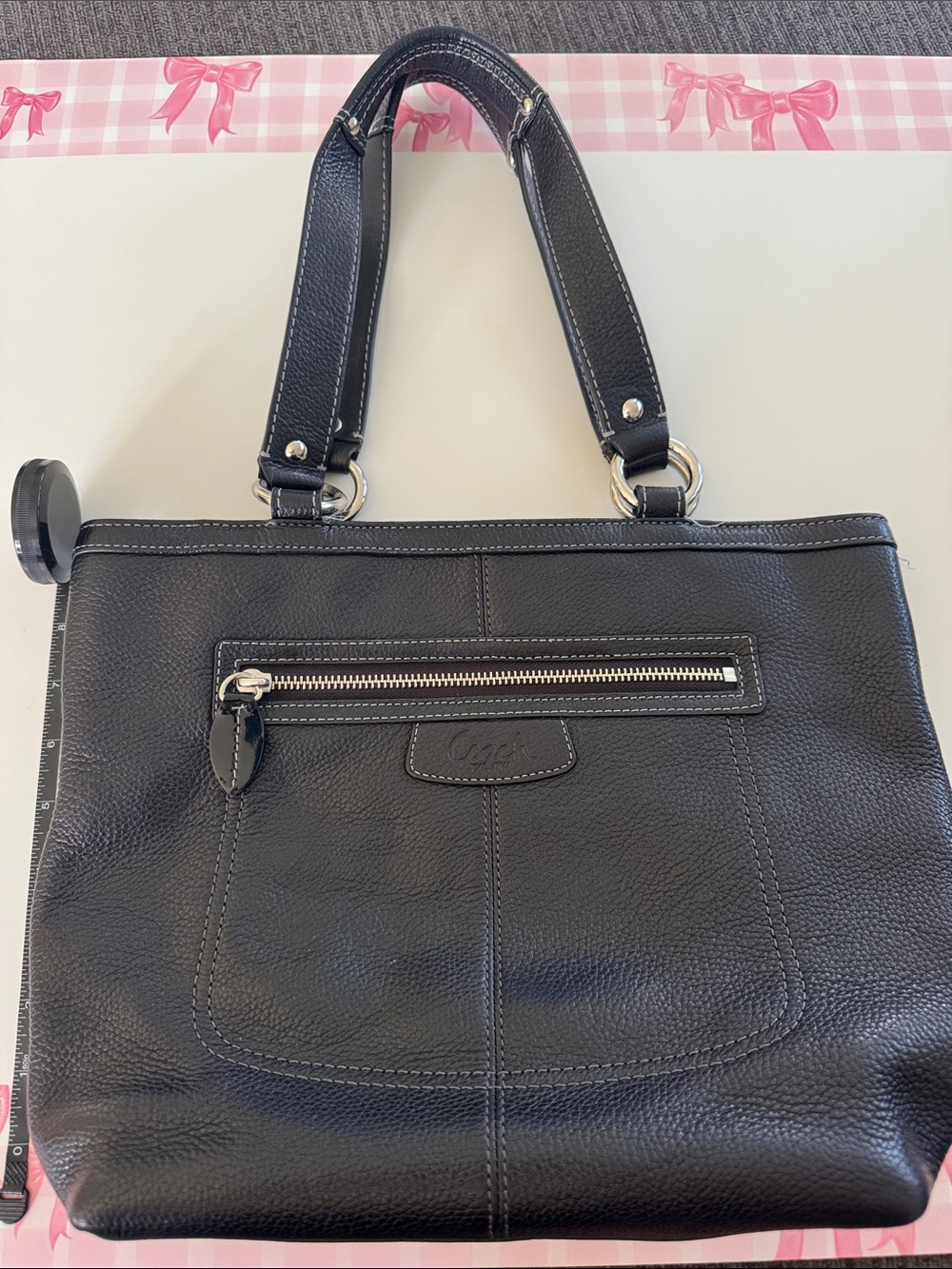 Coach Penelope Pebbled Leather Shoulder Bag Style F14683